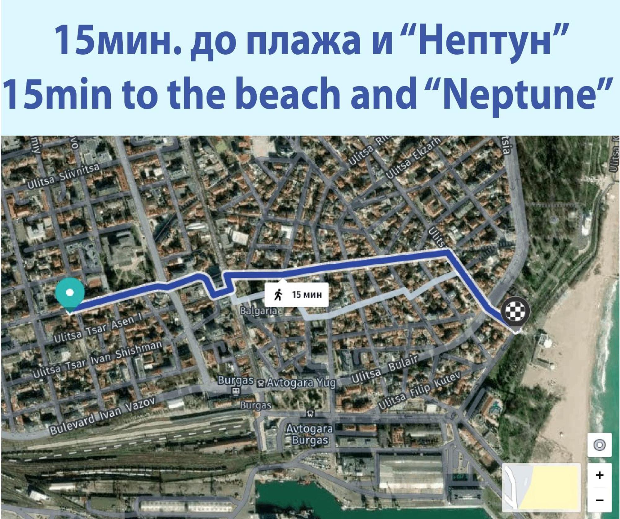 Downtown - Compact Low Cost Flat - 1St Floor Бургас Экстерьер фото